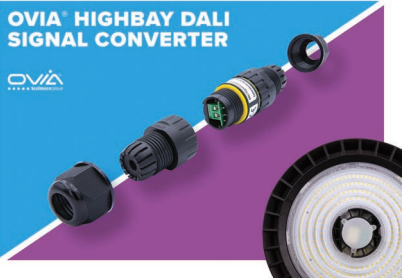 Ovia adds highbay DALI signal converter