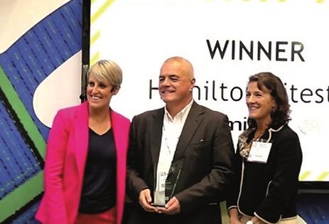 Hamilton named Best Manufacturer 2018 at Voltimum’s Smart Solutions Awards